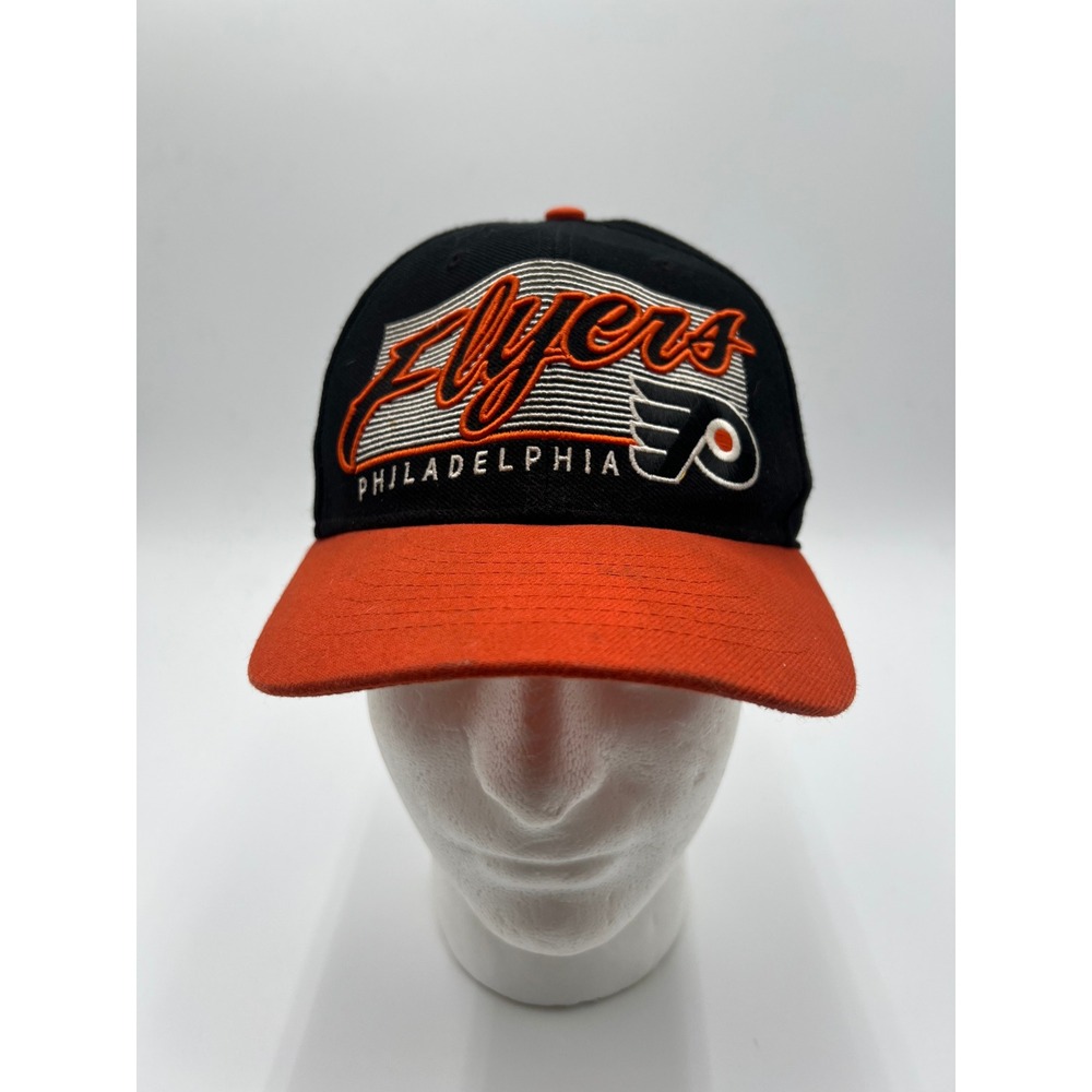 Philadelphia Flyers Snapback Hat Black Orange NHL Hockey Cap Adjustable Mens